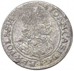 John II Casimir, 6 groschen 1661, Lviv