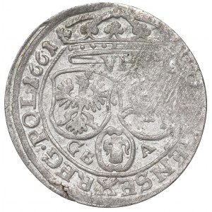 John II Casimir, 6 groschen 1661, Lviv