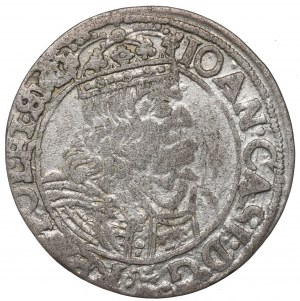 John II Casimir, 6 groschen 1661, Lviv