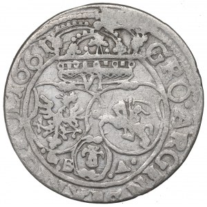 John II Casimir, 6 groschen 1661, Lviv