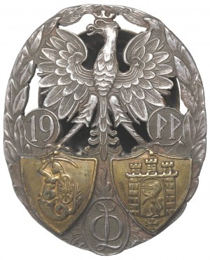 Badge of the 19th Infantry Regiment of the Relief of Lviv - copy