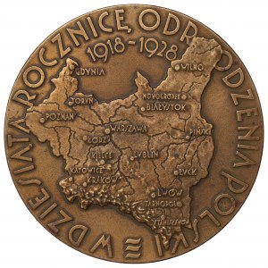 1928 Jozef Pilsudski Medal, 10th Anniversary of the Restoration of Independence