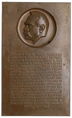 1931, Poster of Józef Piłsudski - J. Aumiller