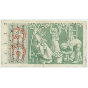 Switzerland, 50 Francs 1957