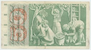 Switzerland, 50 Francs 1957