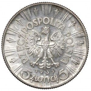 II Republic of Poland, 5 zloty 1935 Pilsudski