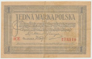 II RP, 1 Polish mark 1919 ICE