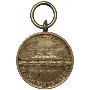 II RP, Medal XV-lecia odzyskania dostępu do morza 1935 - miniatura