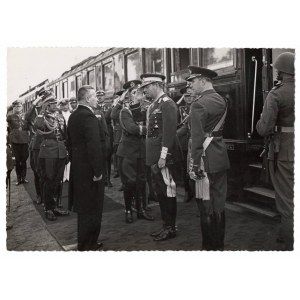 II RP, Fotografia powitanie króla Rumunii Karola II 1937