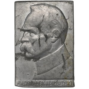 II RP, Plakieta Piłsudski Mennica - kopia