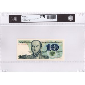 PRL, 10 złotych 1982 G - GCN 69