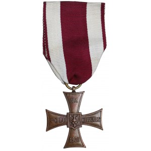 II RP, Krzyż Walecznych 1920 - mały Knedler numerowany