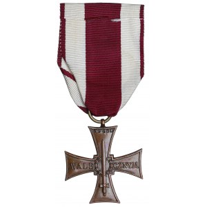 II RP, Krzyż Walecznych 1920 - mały Knedler numerowany
