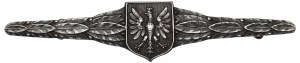 PSZnZ, Patriotic Brooch - Bush silver
