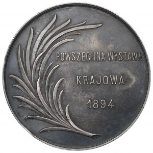 1894 medal General National Exhibition in Lviv - silver