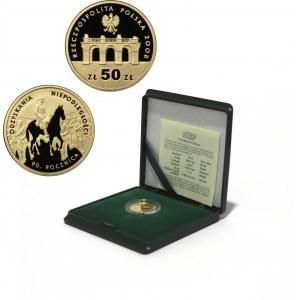 III RP, 50 złotych 2008 - 90. rocznica odzyskania niepodległości