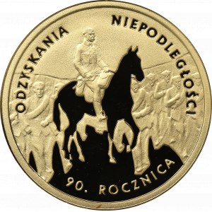 III RP, 50 złotych 2008 - 90. rocznica odzyskania niepodległości