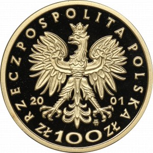 III RP, 100 zloty 2001 - Władysław I Łokietek