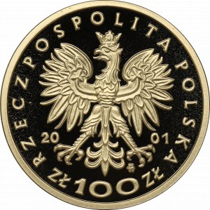 III RP, 100 zloty 2001 - Boleslaw III the Wrymouth.