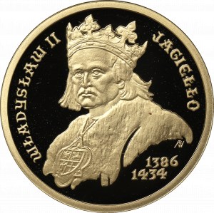 III RP, 100 zloty 2002 - Władysław II Jagiełło
