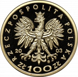 III RP, 100 zloty 2003 - Wladyslaw III Varnañczyk