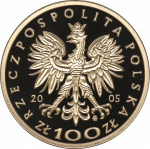 Third Republic, 100 zloty 2005 - August II the Strong