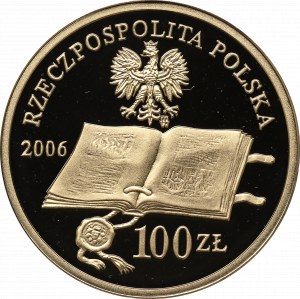 Third Republic, 100 zloty 2006 - 500th anniversary of the issuance of the Statute of Grace