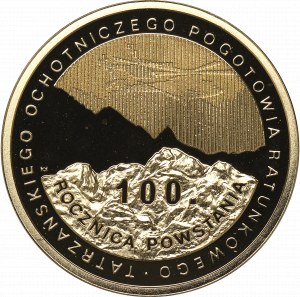 III RP, 100 PLN 2009 - 100th anniversary of TOPR