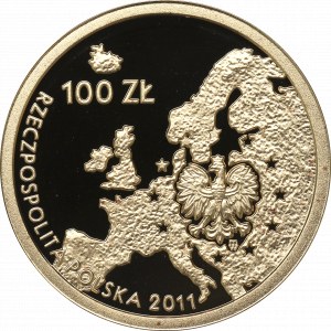 III RP, 100 PLN 2011 - Polish Presidency of the EU Council
