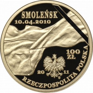 Third Republic, 100 PLN 2011 - Smolensk catastrophe