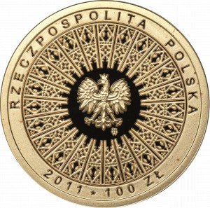 Third Republic, 100 zloty 2011 - Beatification of John Paul II