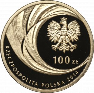III RP, 100 PLN 2014 - Canonization of John Paul II