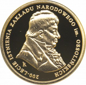 III RP, 100 zloty 2017 - 200th anniversary of the Ossoline Institute.