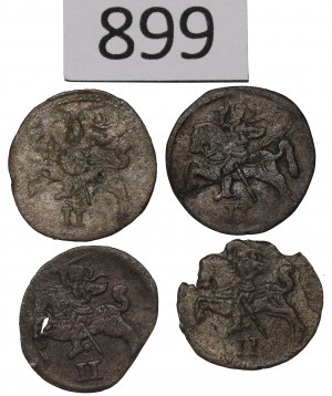 Sigismund II Augustus, Set of two-denarii 1566-70