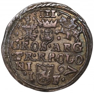 Sigismund III, 3 groschen 1597, Olcusia