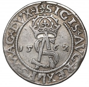 Sigismund II Augustus, 3 groschen 1562, Vilnius - L/L