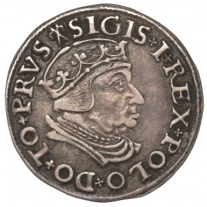 Sigismund I the Old, 3 groschen 1538, Danzig