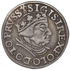 Sigismund I the Old, 3 groschen 1538, Danzig