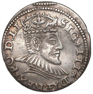 Sigismund III, 3 groschen 1595, Riga