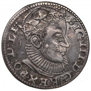 Sigismund III, 3 groschen 1589, Riga