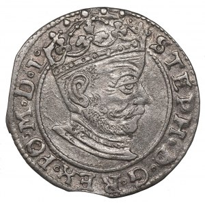 Stephen Bathory, Groschen 1581, Riga - short date