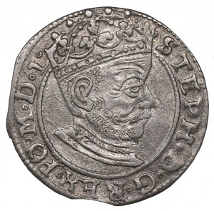 Stephen Bathory, Groschen 1581, Riga - short date