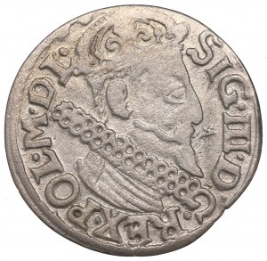 Sigismund III, 3 groschen 1622, Cracow