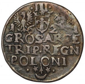 Sigismund III, 3 groschen 1621, Cracow