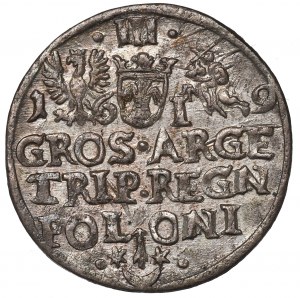 Sigismund III, 3 groschen 1619, Cracow