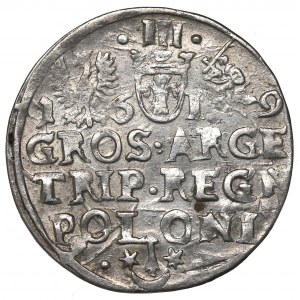 Sigismund III, 3 groschen 1619, Cracow