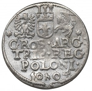 Sigismund III, 3 groschen 1604, Cracow