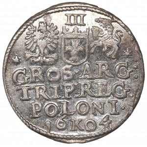 Sigismund III, 3 groschen 1604, Cracow