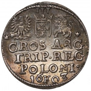 Sigismund III, 3 groschen 1603, Cracow