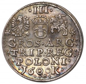 Sigismund III, 3 groschen 1600, Cracow